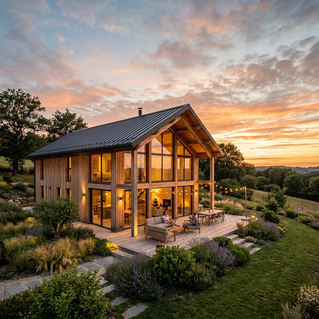 Construction maison ossature bois